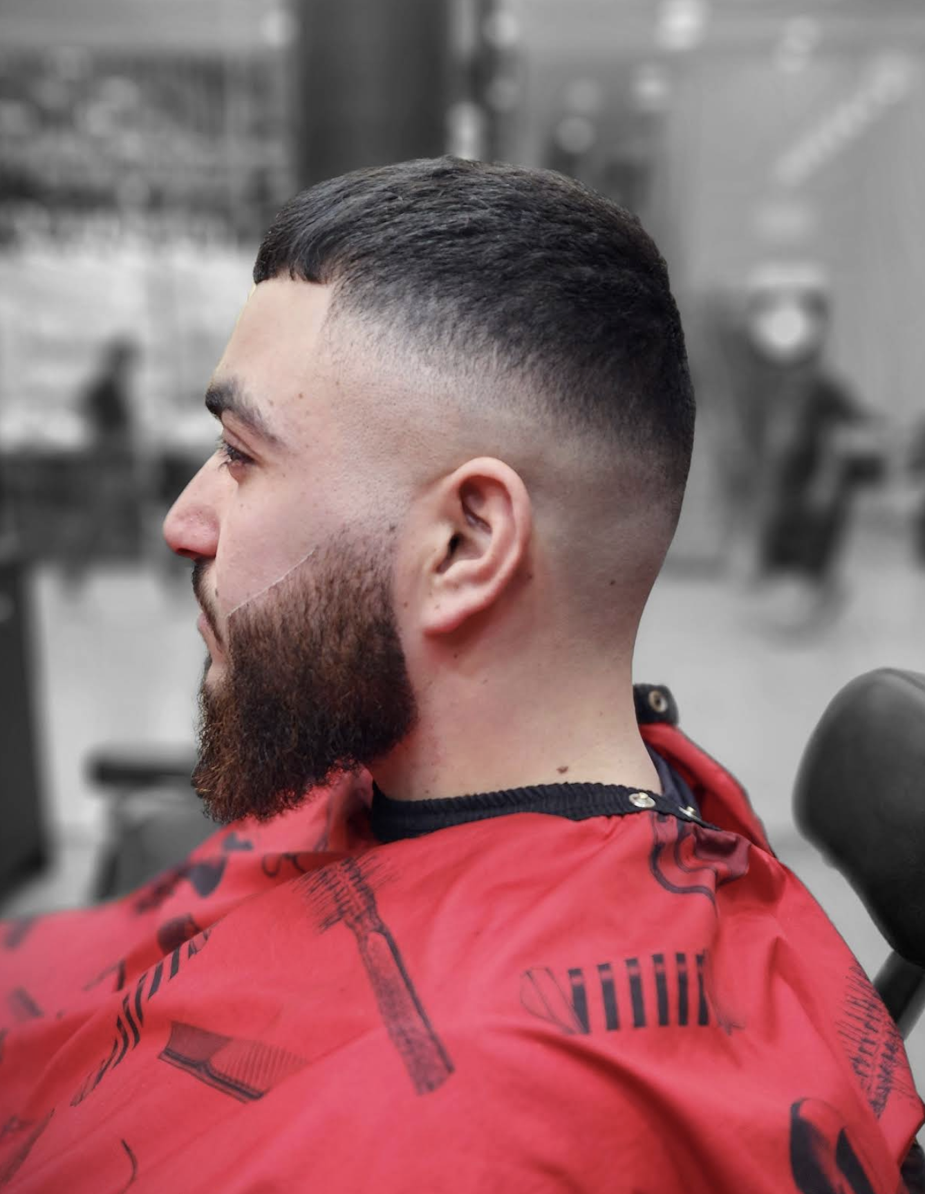 Finished fade style 3